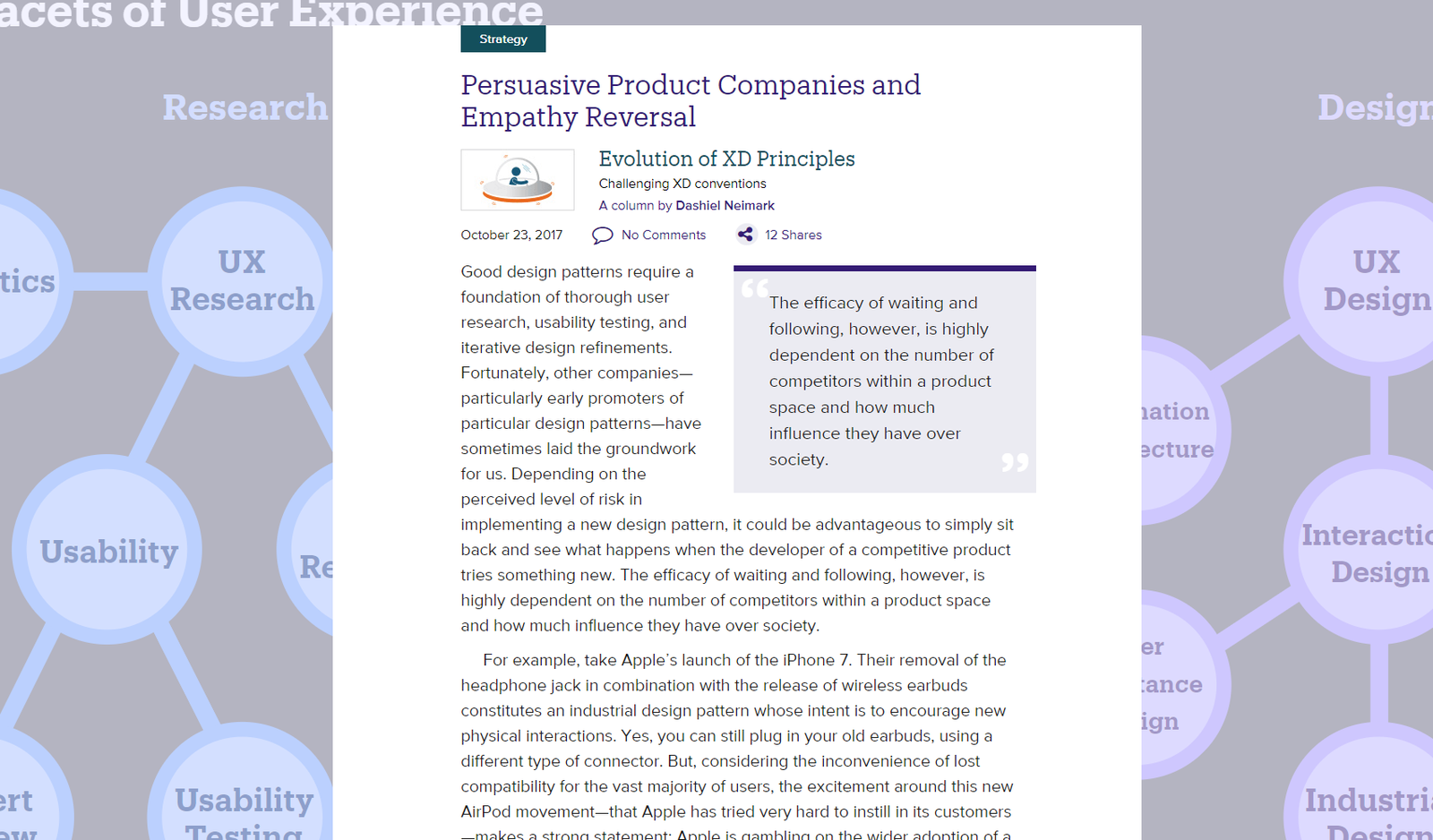 Persuasive Product Companies and Empathy Reversal - UXmatters image